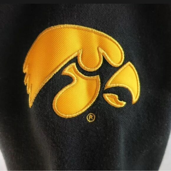 NWT Colosseum Women’s NCAA Black IOWA Hawkeyes Full Zip Hoodie - Size XXL - Picture 7 of 10